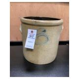 Antique 2 Gallon Stoneware Crock