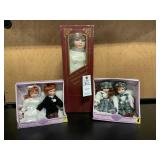 5 Collectible Porcelain Dolls