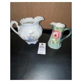 VTG Porcelain China Chocolate Pot, Pitcher