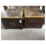 Very Nice Wood Coffee Table Set