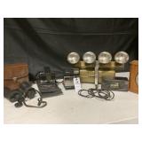 VTG POLAROIDS & MOVE-LITE COMPACT LIGHTING TOOL