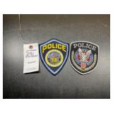 2 Nebraska Police Badges