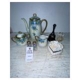 Vintage German Hand painted Tea Set