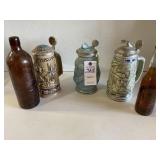 Collectible Avon Steins, rattlesnake beer