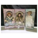 Two Limited Edition Fine Porcelain Dolls