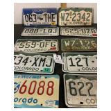 COLORADO COLLECTORS PLATE & VTG PLATES