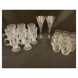 Glass Mugs, Juice Glasses & Champagne Flutes
