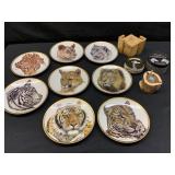 1994 Guy Coheleach Great Cats Plates