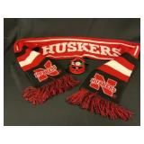 Husker Scarf & 2013 Cuckoo Clock Ornament