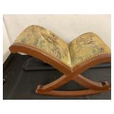 Rocking Foot Stool, with Animal Print