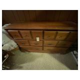 Wooden Dresser With Six Drawers