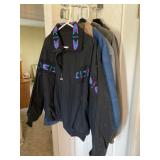 Five Assorted Jackets – Carhartt, Wrangler,