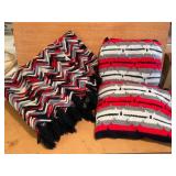 Crocheted Blanket and Pillow Set