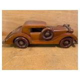 Handcrafted Wooden Car Model