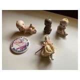 Kewpie Figurines and Doll