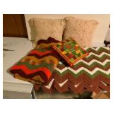 Handmade Pillows and Afghans