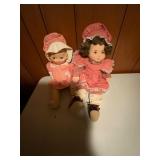 Two Cloth Dolls