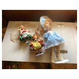 Three Dressed Dolls