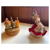 Goebel Figurine and Reuge Music Box