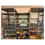 Metal Storage Shelving Units (3)