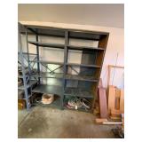 Metal Storage Shelving Unit, Two Shelves