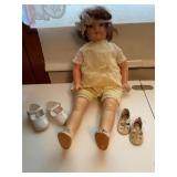 Ideal Composition Doll with Additional Shoes