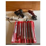 Nicholson File Set, Craftsman Soldering Gun, Wen S