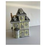 Ceramic House-Shaped Two-Piece Container