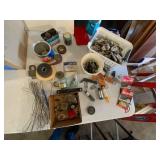 Rivets, Hinges, Misc. Hardware and Tools