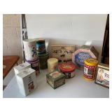 Vintage Tin Containers