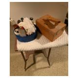 Shoe Shine Kit with Wooden Box and Stand