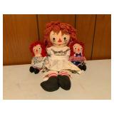Raggedy Ann and Andy Dolls & Knickerbocker
