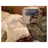 Three Comforters With Accessories