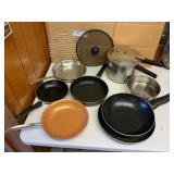 Pressure Cooker, Skillets, Pans, and Accessories