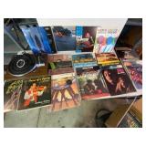 Vinyl Records with Turntable