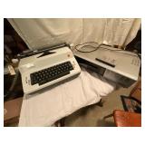 Olympia Typewriter and Quasar VCR Combo