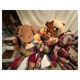 Fabric and Plush Teddy Bears