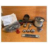 Hole Saw Blades, Hitch Tow Balls, and Tools