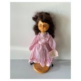 Ralex Original Doll in Pink Gingham Dress