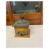 VTG Wood and Metal Coffee Grinder