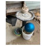 Garden Fountain with Accessories