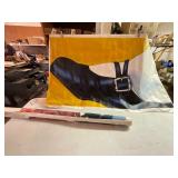 Large Painted Canvas Artworks