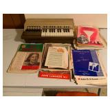 Emenee Electric Chord Organ with Sheet Music