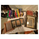 VHS Tapes, Frames, and Cedar Bible Box