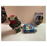 Robot Toy, Magnet Kit, Wireless Headphones