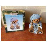 Holiday Gifts Figurine Holding Snow Blue Bearï¿½
