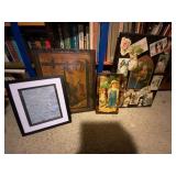 Framed Artworks and Ephemera
