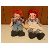Raggedy Ann and Andy Dolls
