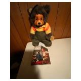 Robert Raikes Ranger Bear with Tag and Book