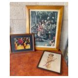 Three Framed Art Prints